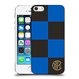 Head Case Designs Offizielle Zugelassen Inter Milan Square Pattern Grafiken Harte Rueckseiten Handyhülle Hülle Huelle kompatibel mit Apple iPhone 5 / iPhone 5s / iPhone SE 2016