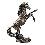Vinbcorw Figur Pferd Harz Statue geflochtenes Pferd mit Bedeutung des Erfolgs Moderne Skulptur für Schreibtisch Dekor geeignet für Privatpersonen Gästezimmer Restaurant,B