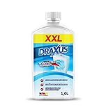 DRAXUS Spülkasten Reiniger in der XXL Flasche (1,0L) I Extra starker Spülkasten Entkalker I Entfernt Kalk und Ablagerungen grü