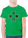 Up to Date Kind - Gamer Controller - 104 (3/4 Jahre) - Grün - Tshirt Kinder Controller - F130K - Kinder Tshirts und T-Shirt für Jung
