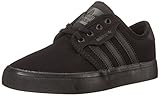 adidas Originals Seeley J Schuh (Kleine Kinder/große Kinder), Schwarz (Schwarz/Schwarz/Cinder), 37 EU