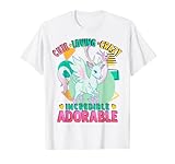 Anime Deer Dragon - Cute Kawaii - Loving Crazy Adorable T-S