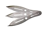 Smith & Wesson Herren Smith und Wesson Wurfmesser-Set Bullseye-ab 18 Jahre Messer, Silber, 25,3