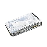 LJLWX Outdoor-Werkzeuge 130 * 210 cm Tragbare wasserdichte Notfall Emergent Decke Rettung Erste Hilfe wasserdichte Reise Camp Zelt Wanderung Außenüberleben Werkzeug Einfach zu verw