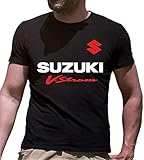 N/N T-Shirt Suzuki v-Strom Custom Motorcycle Races Passion MotoGP Gr. M, weiß