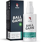 Intim Deo-Spray 'Ball Game' für Männer – After shave Intimpflege Deodorant für Frische und gegen Gerüche im Intimbereich, 50ml Intimspray von Groomed Rooster – MADE IN GERMANY