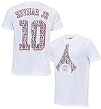 Paris Saint-Germain T-Shirt Neymar JR PSG, offizielle Kollektion, Mädchen, weiß, 10 J