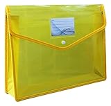 HAISERVEN Dokumenttasche transparent Dokumentenaufbewahrungsorganisator Dreidimensionale Dateibeutel-Papiere-Taschen-Ordner for Büro-Start-Datei-Tasche Mappe (Color : G)