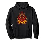 Mecha Samurai Dragon – traurige ästhetische Trendige Streetwear Pullover H