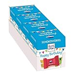 Ritter Sport Ritter Sport Schokowürfel Happy Birthday, 4er Pack (4 x )