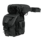Wasserdichte Taktische Beintasche Typ B Cross-Over-Bein-Rig Outdoor Fahrrad Radfahren Wandern Oberschenkeltasche, D, Daypack, Rucksäck