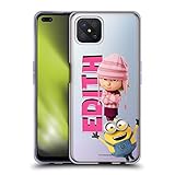 Head Case Designs Offiziell Offizielle Despicable Me Edith Gru's Familie Soft Gel Handyhülle Hülle kompatibel mit Oppo Reno4 Z 5G