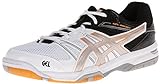 ASICS Men's Gel-Rocket 7 Volleyball Shoe,White/Silver/Black,8 M US