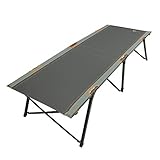 Portal Ron XXL 204x79x50cm Campingbett Klappliege Campingliege Faltliege Reisebett inkl. Tasche, Grau Orang
