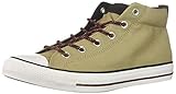 Converse Herren Chuck Taylor All Star Street Mid Turnschuh, Khaki/Schwarz/Weiß, 41.5 EU