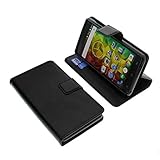 foto-kontor Tasche für MEDION Life E5001 Book Style schwarz Schutz Hülle B