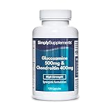 Glucosamin 500mg & Chondroitin 400mg - 120 Kapseln - SimplySupp