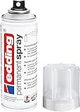 edding 5200 Permanent Spray Kunststoffgrundierung - 200 ml - Grundierung zur Vorbereitung von lackierfähigen Kunststoffob