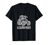 Bauer Trecker Liebhaber Bauernkind Geschenkidee Ackerdemiker T-S