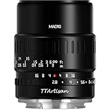 TT Artisan 40mm F2.8 Makro APS-C Objektiv Anschluss Fuji X Black Manueller Fokus für spieg