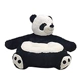 Kinder Sitzsack Sitzkissen Baby Hocker Stuhl Kinderspielzeug (Panda)