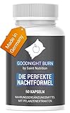 Saint Nutrition® GOODNIGHT F-BURN Kapseln - mit Garcinia Cambogia, vegan & schnell für Männer & Frauen, Hochdosiert & Hergestellt in D