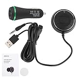 Qiilu Wireless Bluetooth V4.0 Car Kit NFC Freisprechanlage Musikempfänger Player 3,5 mm Aux PortBluetooth Car Kit Freisprecheinrichtung Bluetooth Musikempfänger Freisprecheinrichtung Auto Wireless R