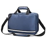 SymArt Erste Hilfe Ausrüstungen Blau Leerer Erste-Hilfe-Tasche-Auto- Tasche Camping Notfall-Survival- Kit Große Reisetasche(39x16x26cm) Zum Reisen (Color : Blue)