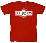 Ultras Atletico Madrid rot T-Shirt, Rot, XXL