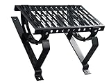 DACHTRITT Steigtritt Kaminpodest 80 cm Komplett für Metalldachpfanne Blechpfanne (Blechpfannenmodul: 400 mm / 20 mm, RAL 7016 - Anthrazit)
