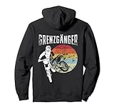 Grenzgänger Vintage Breakout Biker Motorrad Motocross Pullover H