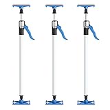 3x PROFISPANN® Schnell Türspanner 66-99cm - Bis 40kg - Made in Germany - Türfutterstrebe Türspreizer mit Schnellspann-Pumpsystem stufenlos verstellbar - MS-ST2000