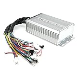 HYCy Bürstenloser Controller, 24V/36V/48V Motorsteuerbox 1500W Motorcontroller mit LCD-Display