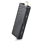 NiPoGi Mini PC Stick, Celeron J4125(bis zu 2,7 GHz) Windows 10 Pro 6GB RAM 128G ROM Micro Desktop Computer,Unterstützung 4K UHD, Dual Band WiFi, BT 4.0,Gigabit E