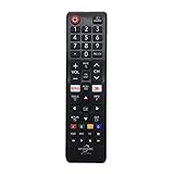 Universal Fernbedienung MT-L1015 für Samsung Smart Fernseher TV AA59-00741A BN59-01175N AA59-00603A AA59-00786A AA59-00602A BN59-01247A AA59-00743A Kompatibel mit Allen für Samsung Fernbedienung