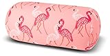 Kuschel-Maxx Relaxkissen Rolle Flamingo, rosa, 33x17, 5287