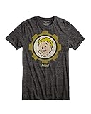 Fallout T-Shirt Vault Boy Vintage Men's T-Shirt Blue-XL