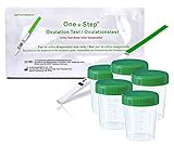 50 One+Step Ovulationstests mit optimaler Sensitivität inkl. Urinb