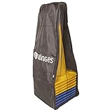 Dönges Dönges XXL-Pylonen 10er-Set, blau gelb Transporttasche Pferdesport Keg