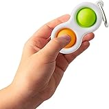 Simple Dimple Zappelspielzeug, Anti Stress Spielzeug Set Fidget Toy Kinder Erwachsene, Baby Sensory Toys Grübchen Spielzeug Einfach Grübchen Zappeln Spielzeug (01 # D)