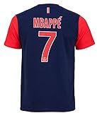 Paris Saint-Germain T-Shirt PSG – Kylian Mbappé – Nr. 7 – Offizielle Kollektion, Herrengröße M b