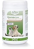 AniForte amerikanische Ulmenrinde Pulver für Hunde und Katzen 250g - Slippery Elm Bark, Naturprodukt unterstützt Darmflora & Magen-Darm-Trak