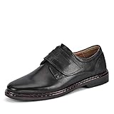 Josef Seibel Herren Slipper Alastair 02,Weite K (Extra weit),lose Einlage,Halbschuhe,College,Schuhe,Loafer,Businessschuhe,Man,schwarz,44 EU / 9.5 U