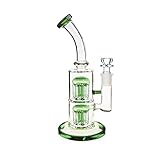 REANICE (Castle A Bong glas18.8mm Bong schüssel höhe 27cm Glas Bong Wasser Gute Qualität großen Bongs -Grü