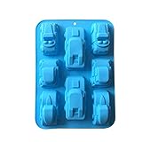 A-YSJ schokoladenform SOAP Schokoladenform Küche Backen Silikon Kuchen Backen Werkzeug Auto Modellierung F