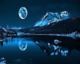 Puzzle Für Erwachsene 1000 Stück Für Erwachsene, Natur Mondsee Holz Montage Dekoration Für Das Zuhause Spielzeug Spiel Geschenk