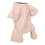 Reborns Wildleder Stoffkörper, 22-Zoll-Soft-DIY-Simulation Lebensechtes, lebendiges, wiedergeborenes Babypuppen-Kit Handgemachte Stoff Kleinkind Accessoires Neugeborene Puppe Body Outfit(22 Zoll)