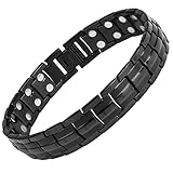 Titanium Magnetfeldtherapie Armband Hand Ctiain Schmerzlinderung für Arthritis und Karp