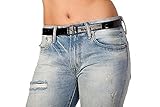 Invisbelt Skinny Naked - unsichtbarer Gürtel Gr. One size, Schwarz / Krok