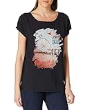 Garcia Damen X00002 T-Shirt, Black, S